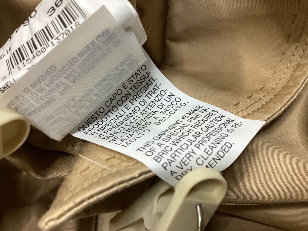 最終値下げ　ジョルジオアルマーニ　トレンチコート