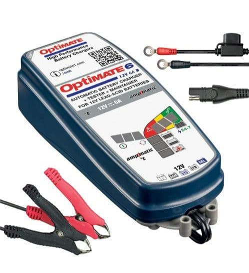 Optimate 6 バッテリー充電器 最大6A出力