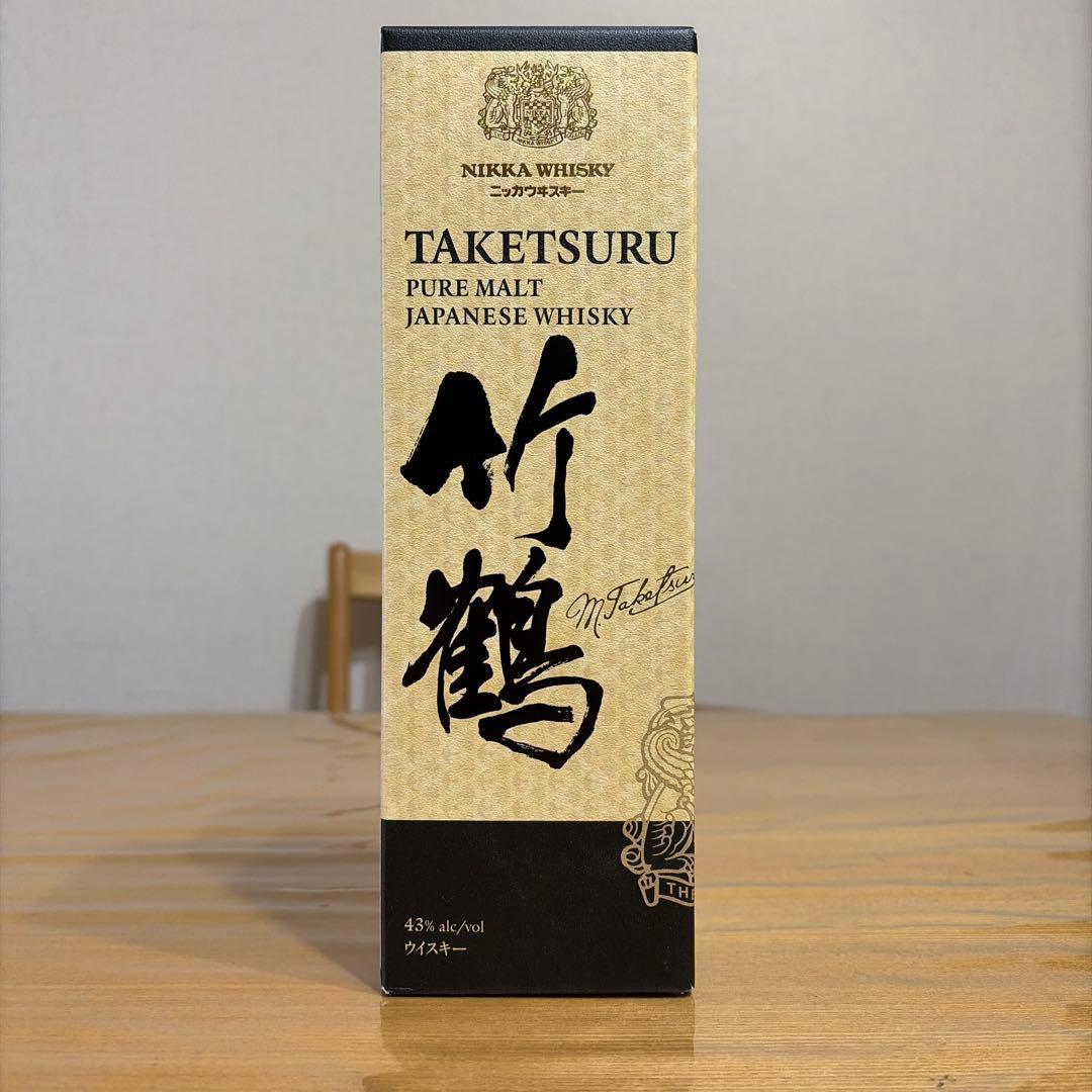 ニッカ 竹鶴 ピュアモルト リニューアル 700ml 箱あり