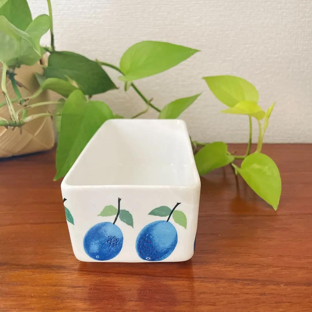 グスタフスベリ【超レア｜ヴィンテージ】プルーヌス バターケース★北欧 食器