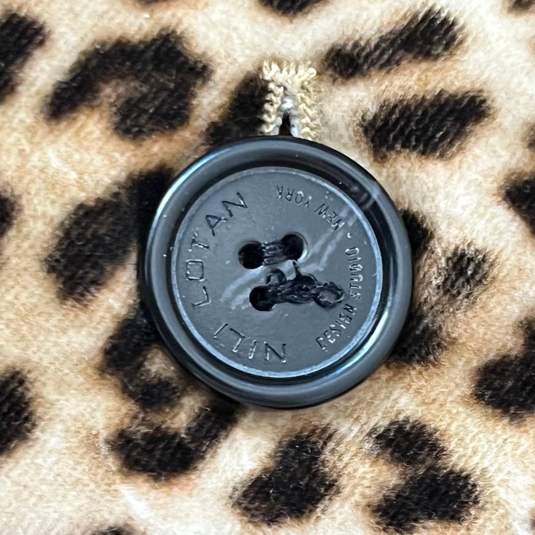 NILI LOTAN ニリロータン レオパード柄 ロングコート サイズ0 秋冬