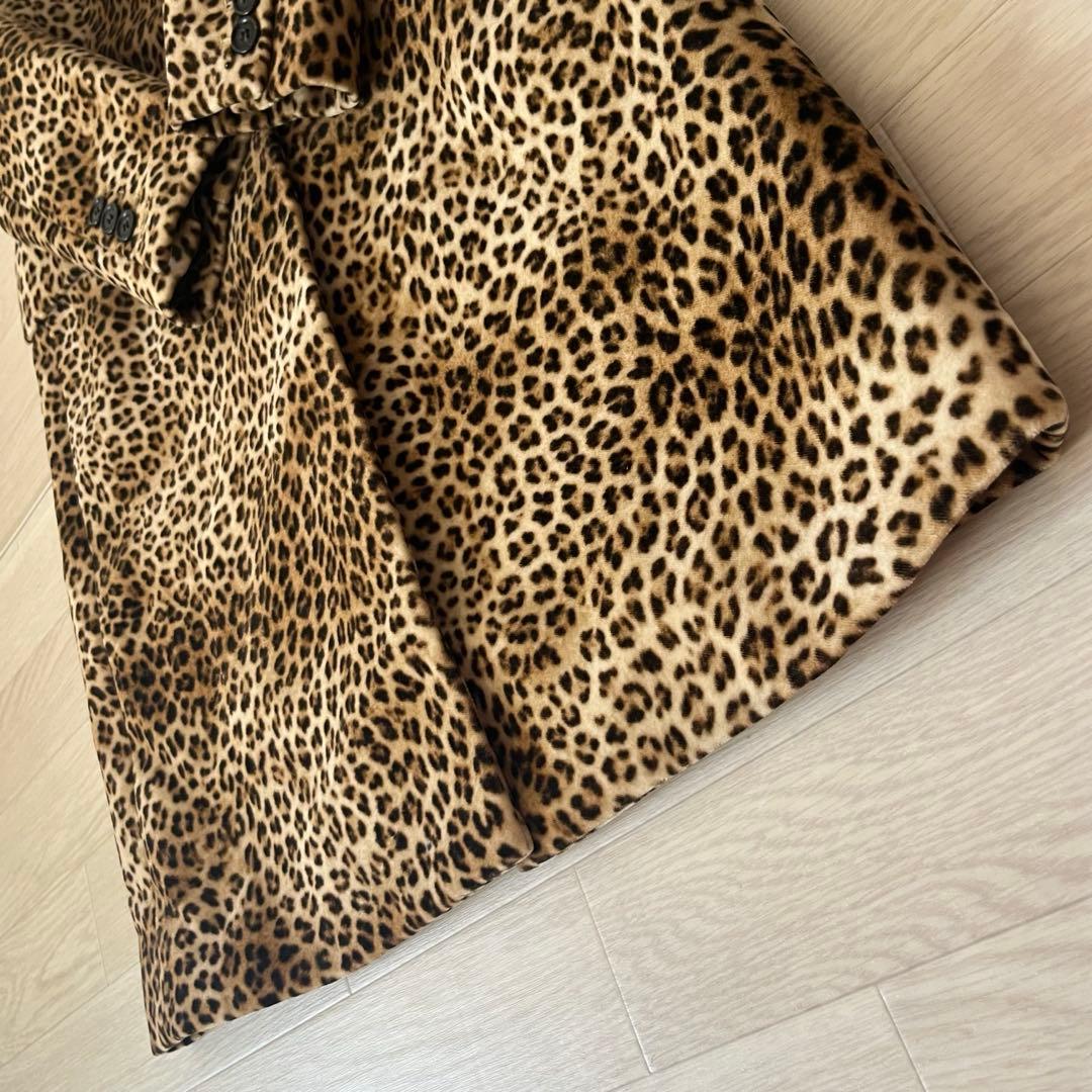 NILI LOTAN ニリロータン レオパード柄 ロングコート サイズ0 秋冬