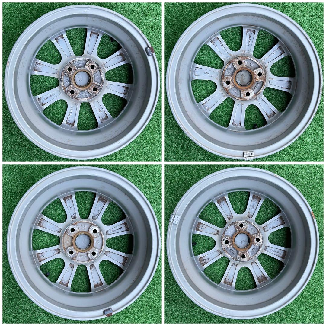 ダイハツ純正アルミホイール　14×4.5 PCD 100+45　4本セツト。