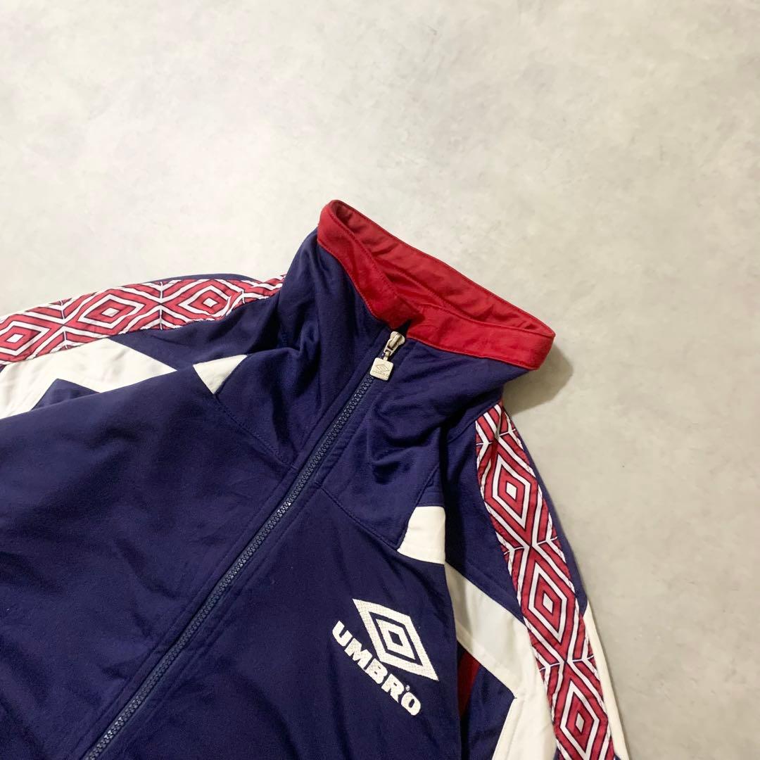 ヴィンテージアンブロ古着UMBROトラックジャケットマルチカラーDB853