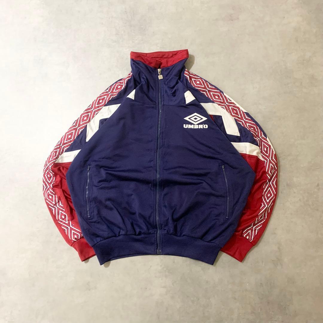 ヴィンテージアンブロ古着UMBROトラックジャケットマルチカラーDB853