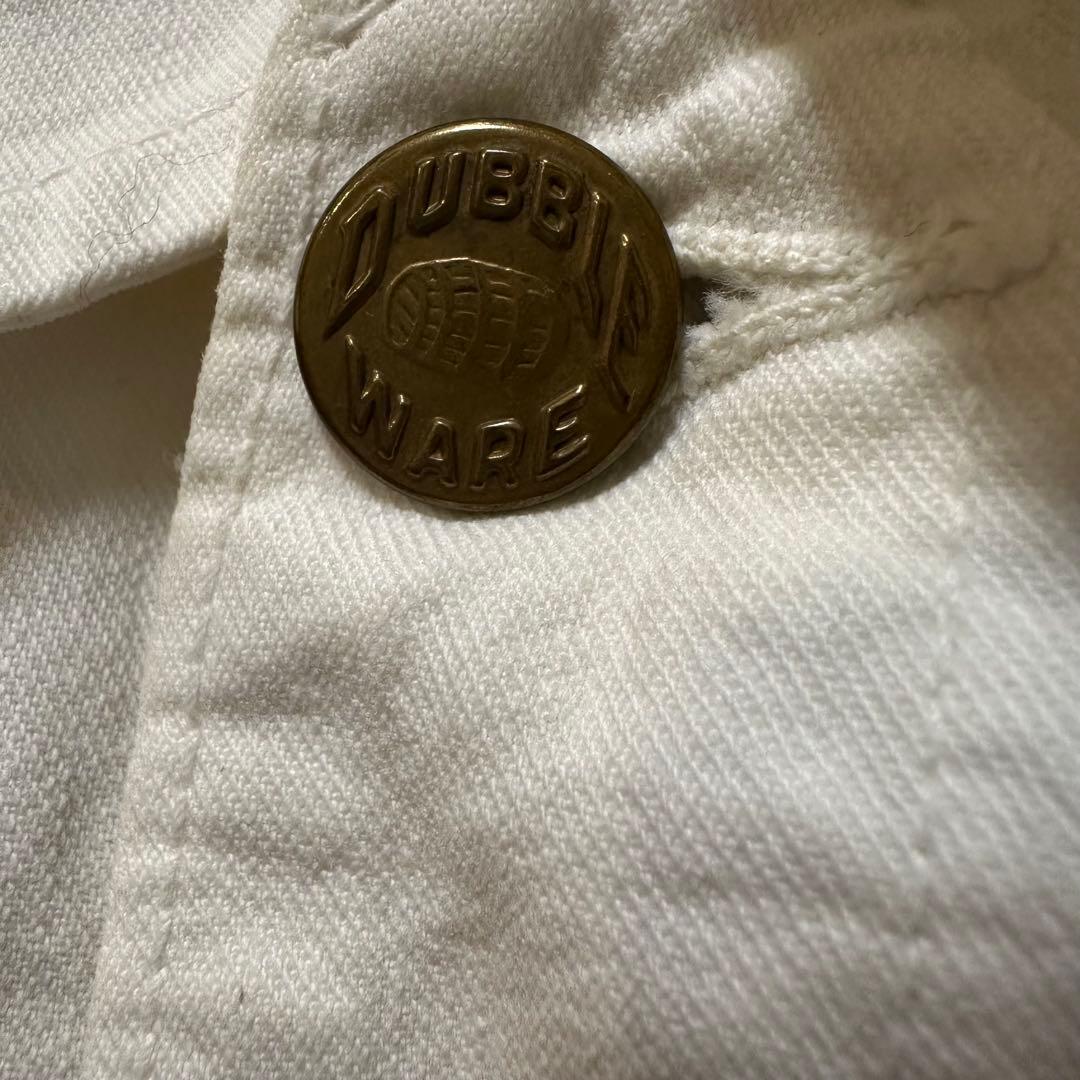 c*i様 30's DUBBLE WARE ホワイト カバーオール