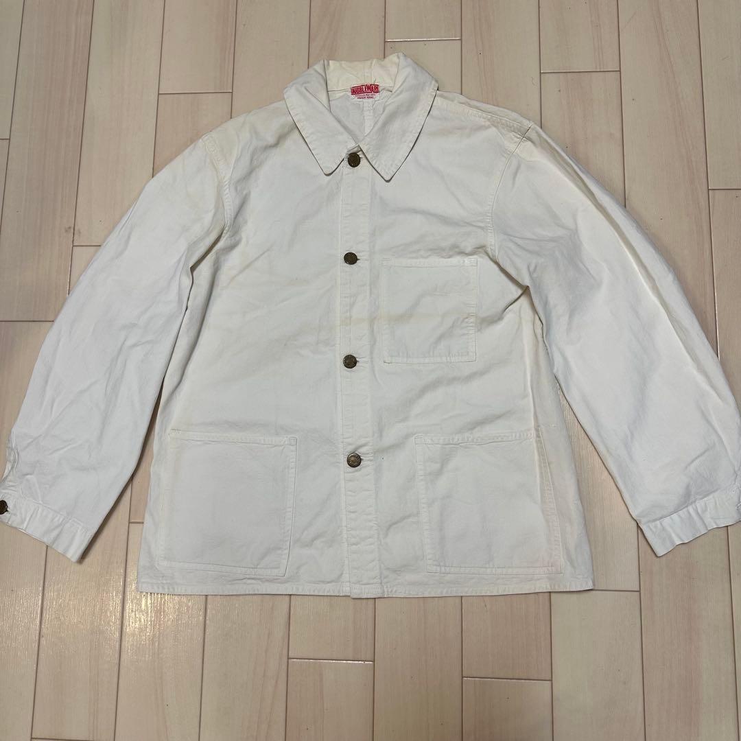 c*i様 30's DUBBLE WARE ホワイト カバーオール