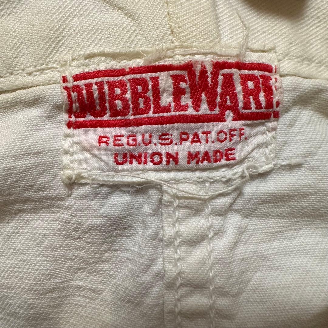 c*i様 30's DUBBLE WARE ホワイト カバーオール