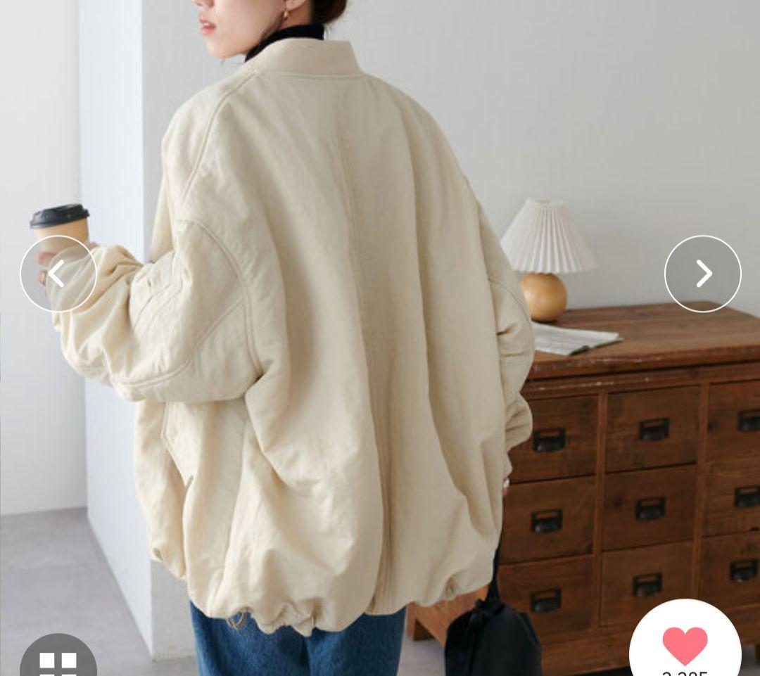 【新品タグ付】DISCOATメモリーボンバーブルゾン