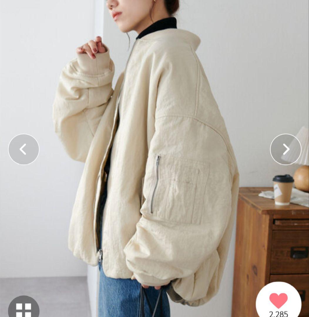 【新品タグ付】DISCOATメモリーボンバーブルゾン