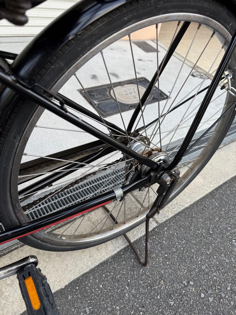 51 自転車 パナソニック 大阪市 【引取り限定】 26インチ 変速付き