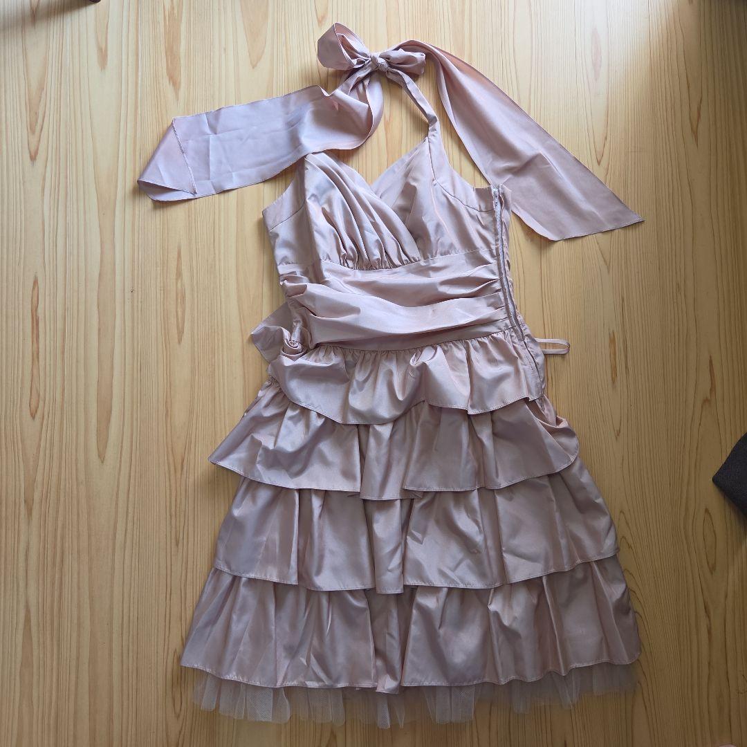 【期間限定お値下げ！】Sheio フリルピンクドレス