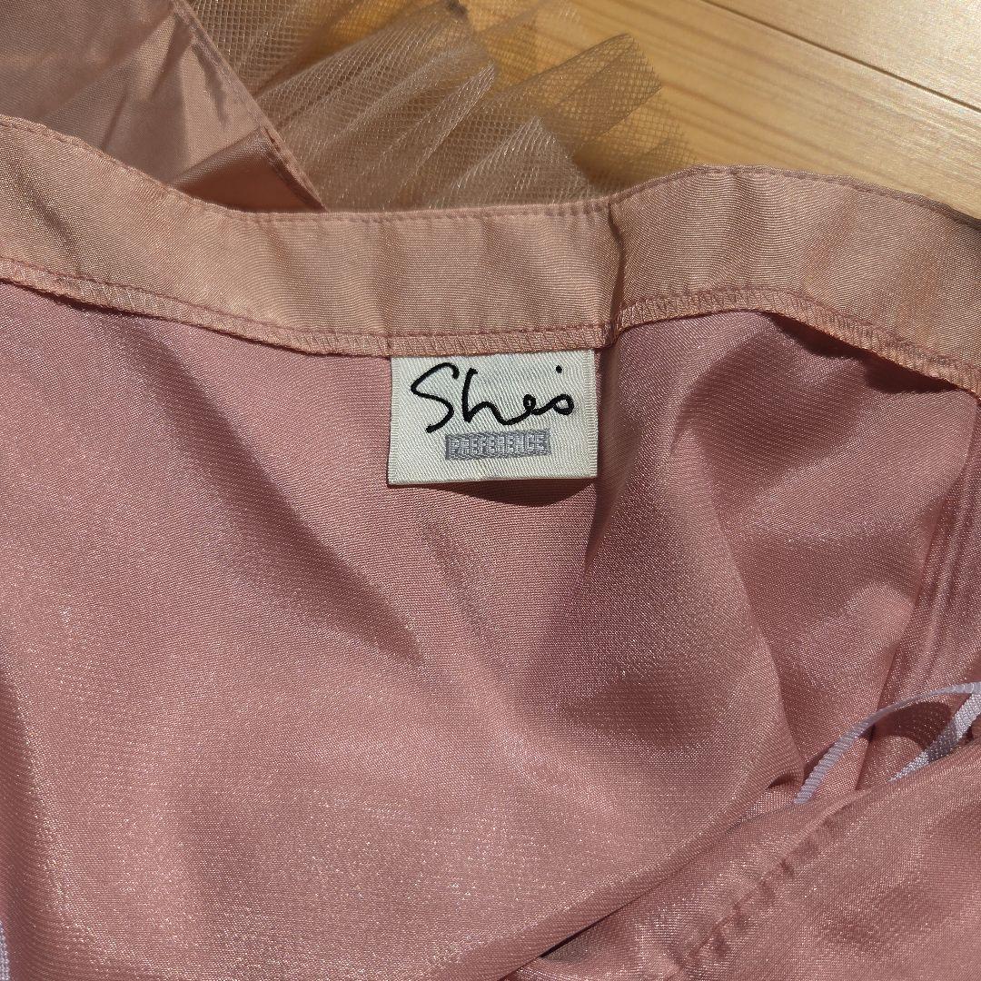 【期間限定お値下げ！】Sheio フリルピンクドレス