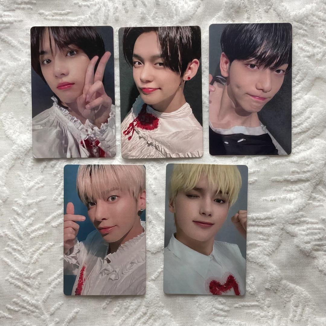 2021 TXT アンケート FC 会員限定 トレカ全員5枚