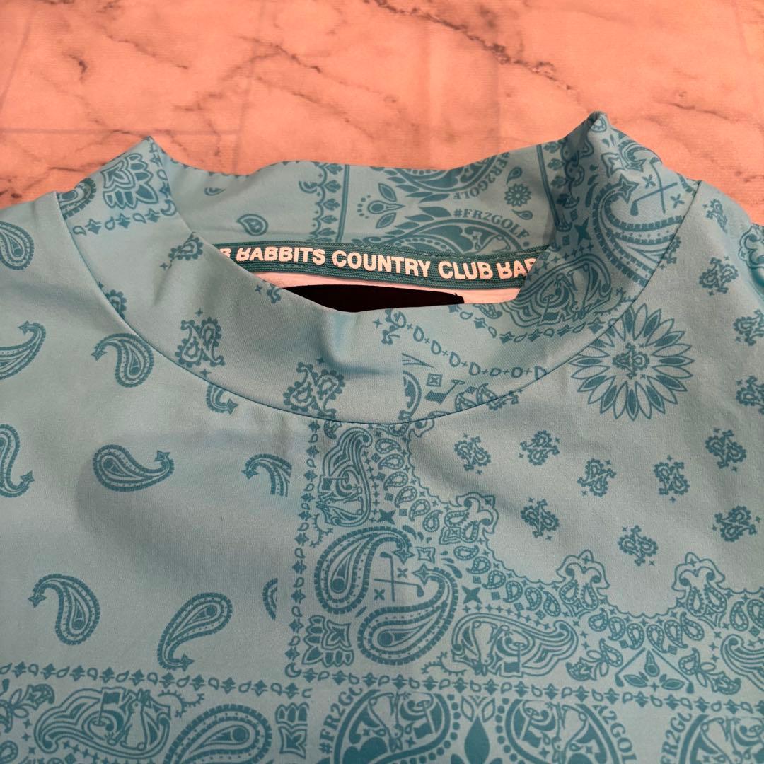 fr2golf 沖縄限定バンダナ柄シャツ　レディース