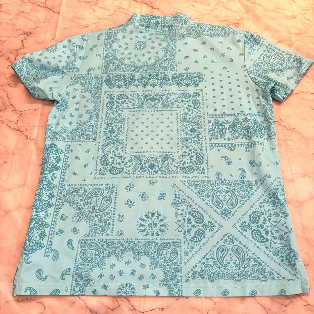 fr2golf 沖縄限定バンダナ柄シャツ　レディース