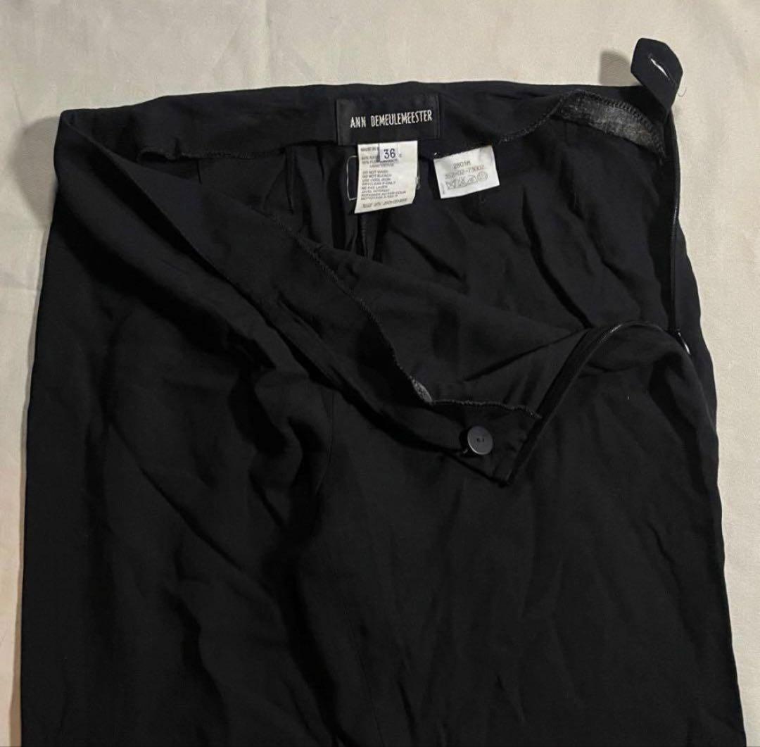 パンツ 2003AW Ann demeulemeester wool slacks