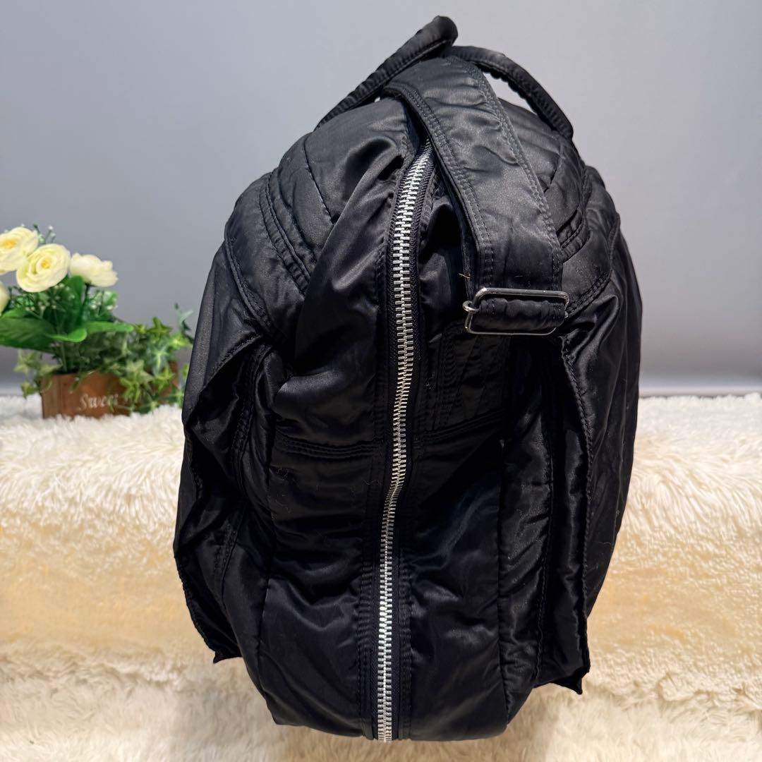 希少【美品】PORTER タンカー 2WAYボストンバッグ L ブラック