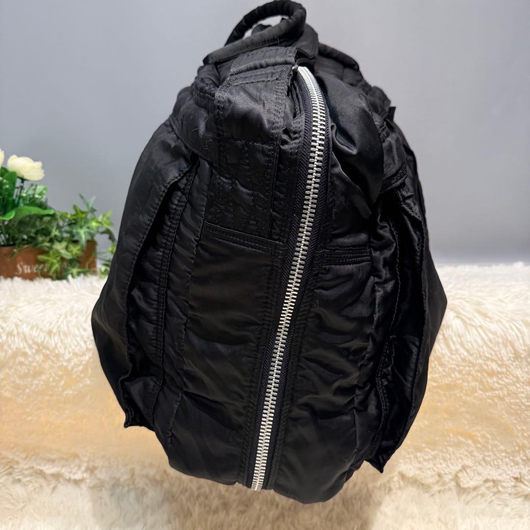 希少【美品】PORTER タンカー 2WAYボストンバッグ L ブラック
