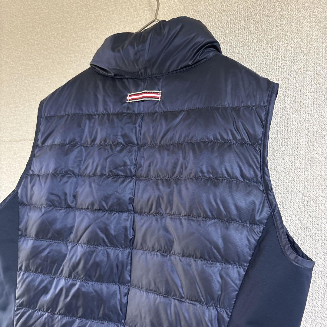 Munsingwear ダウン　ノースリーブワンピース ゴルフウェア　ネイビー