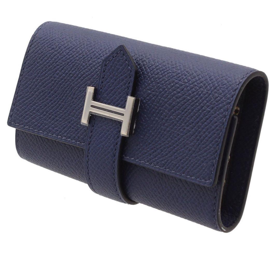 K2659 未使用!! エルメス べアン ヴォーエプソン 4連 キーケース