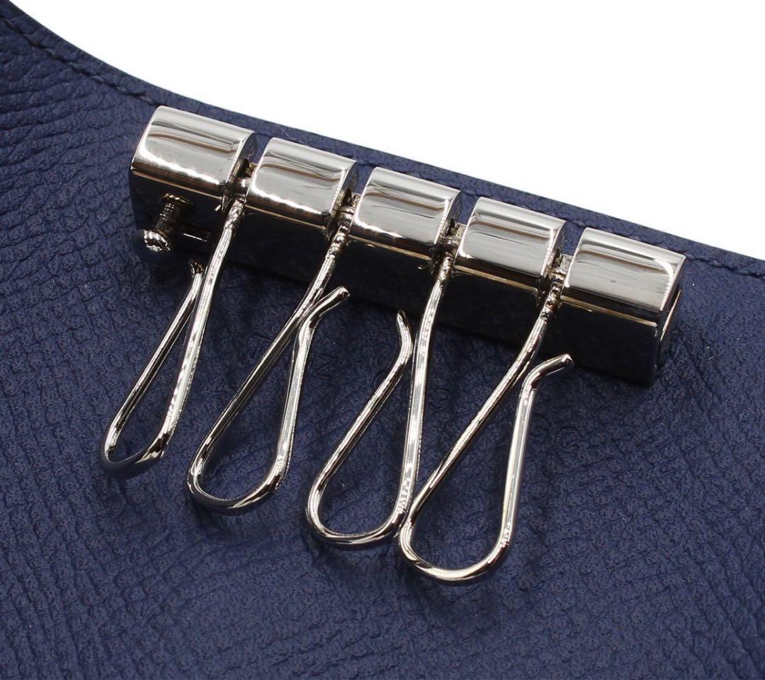 K2659 未使用!! エルメス べアン ヴォーエプソン 4連 キーケース