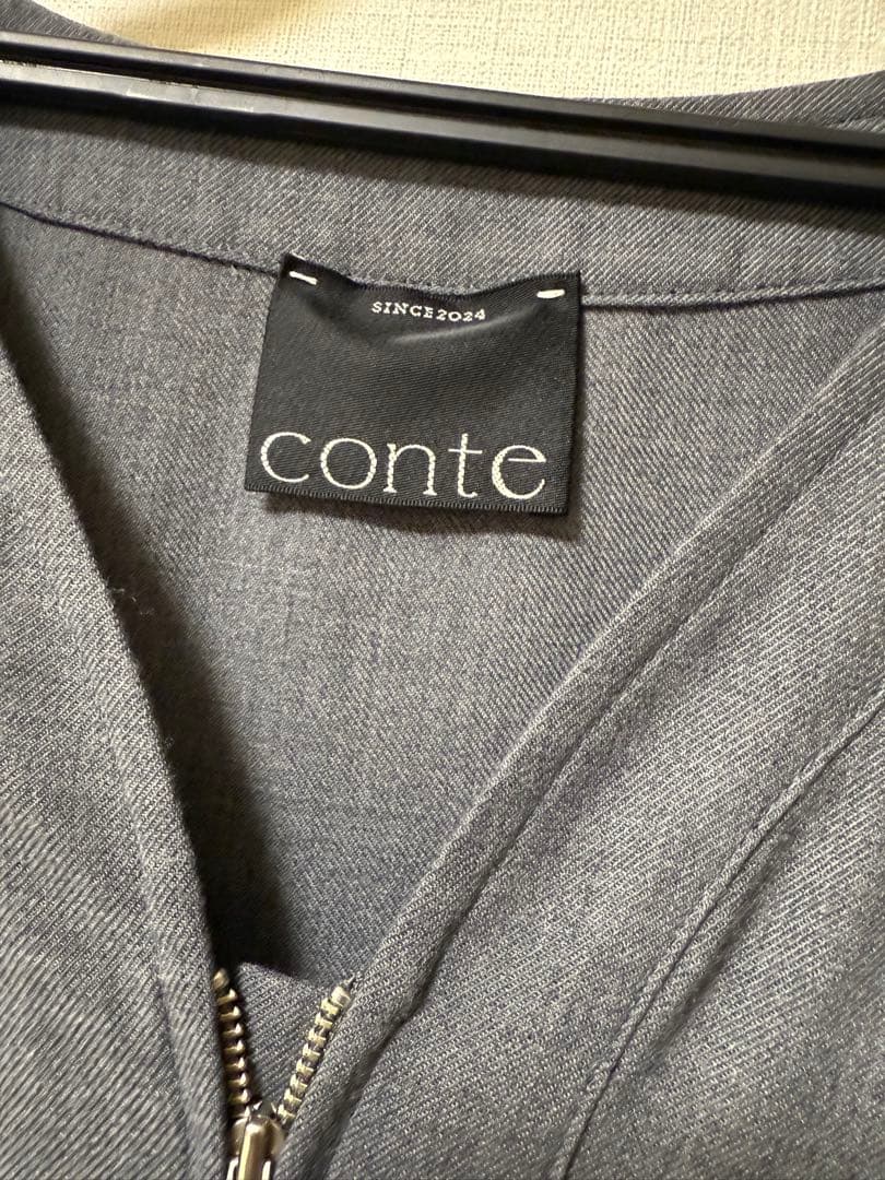 conte グレー オールインワン