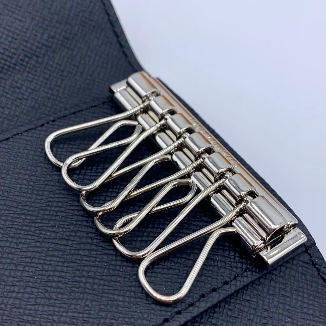 【ほぼ未使用】ルイヴィトン　キーケース　グラフィット　グレー　6連