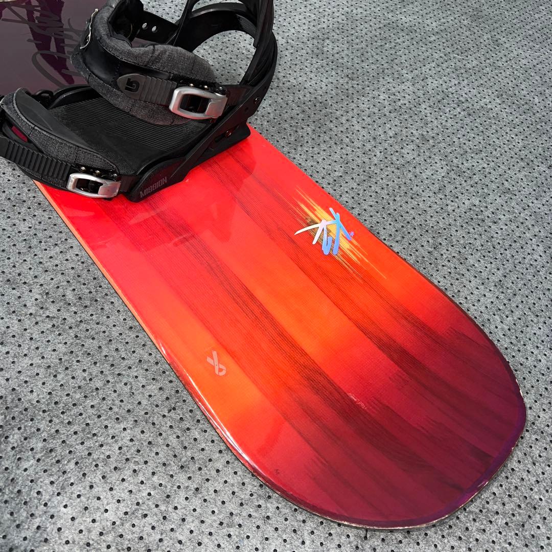 7-８回使用 142cm K2 BRIGHT LITE×BURTON サイズM