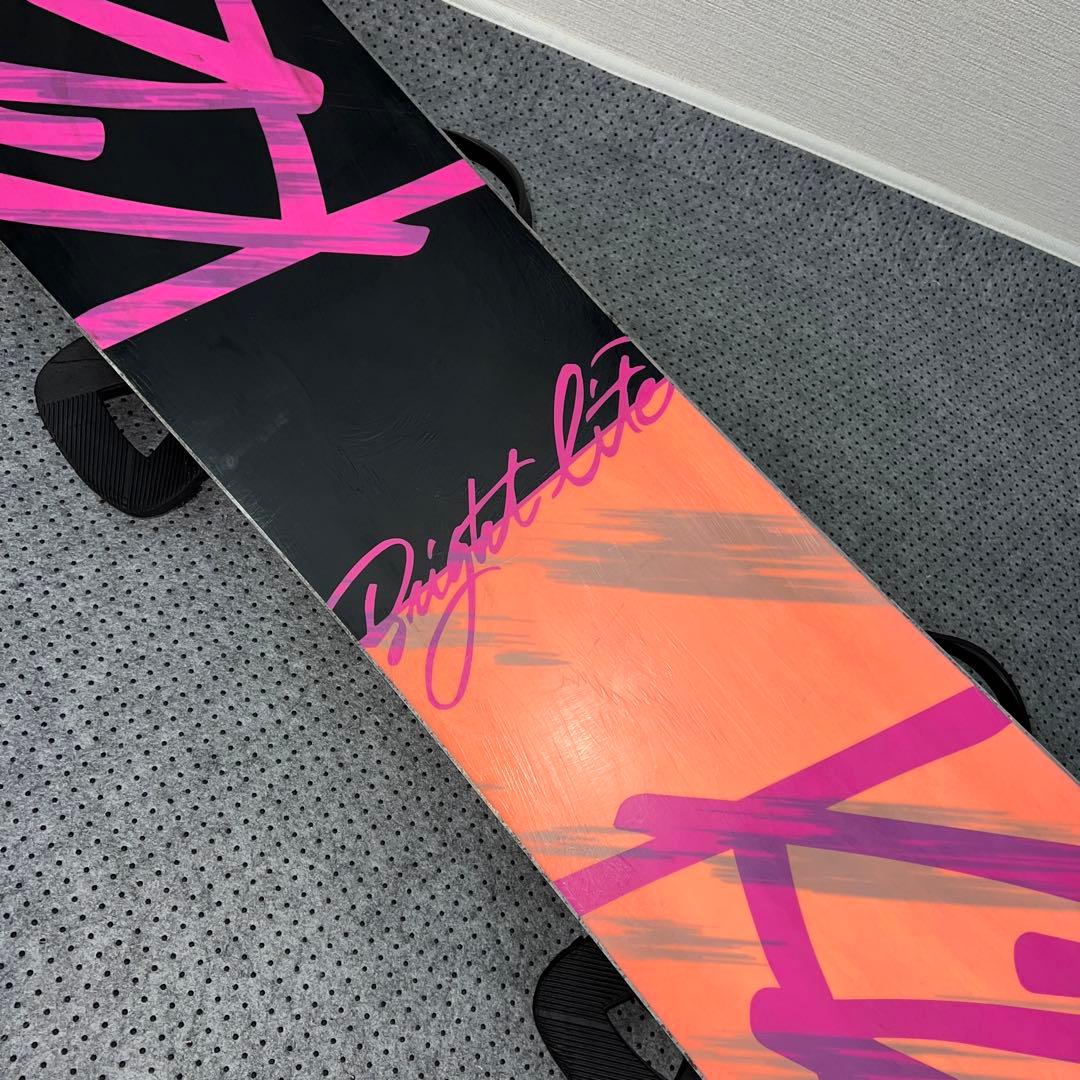 7-８回使用 142cm K2 BRIGHT LITE×BURTON サイズM
