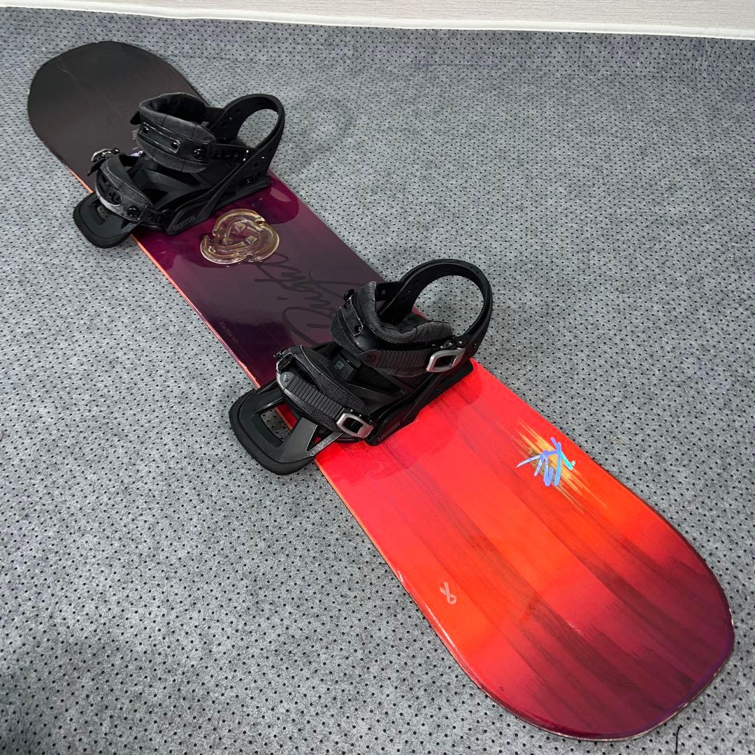 7-８回使用 142cm K2 BRIGHT LITE×BURTON サイズM