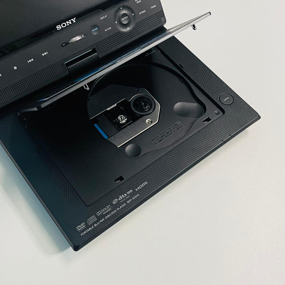 ソニー 9V型 ポータブルブルーレイプレーヤー BDP-SX910動作品