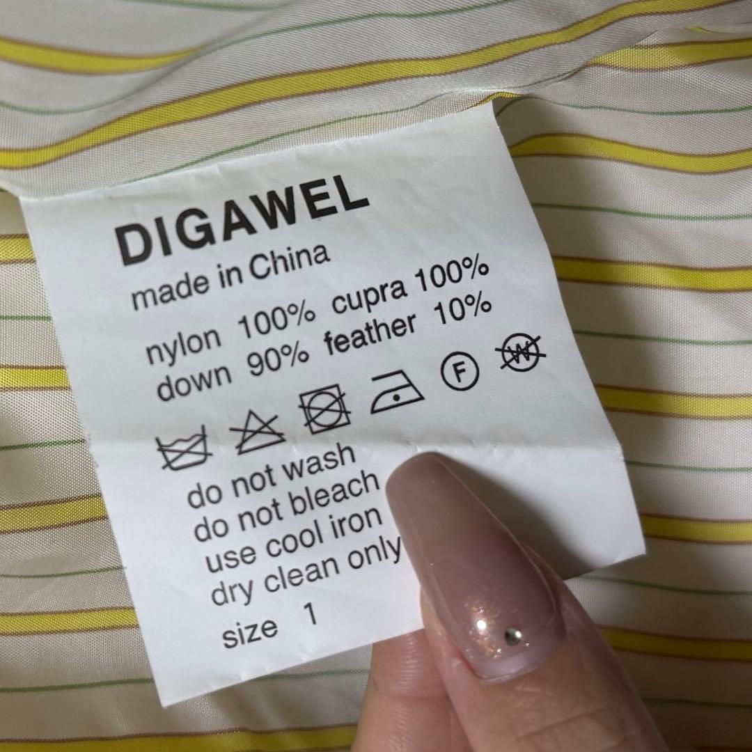 F/CE.xDIGAWEL ダウンベスト ブラック 柴田ひかり着用⭕️