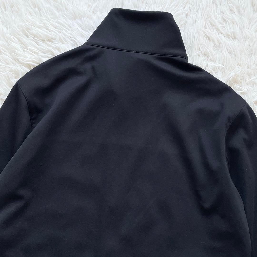 美品 00s Lサイズ PRADA トラックジャケット ストレッチ ラバーロゴ