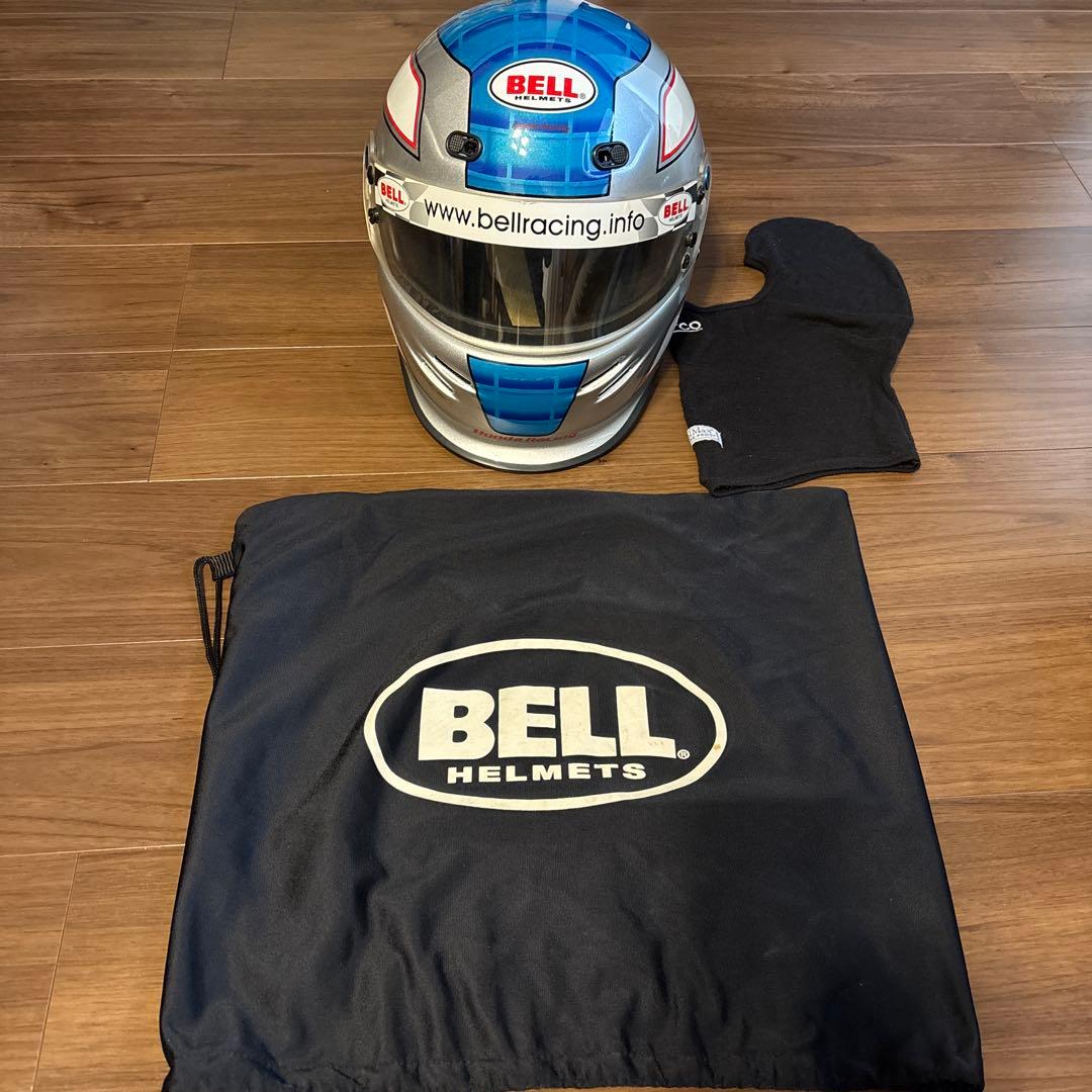 BELL ベル　フルフェイスヘルメット　60-61 青　シルバー