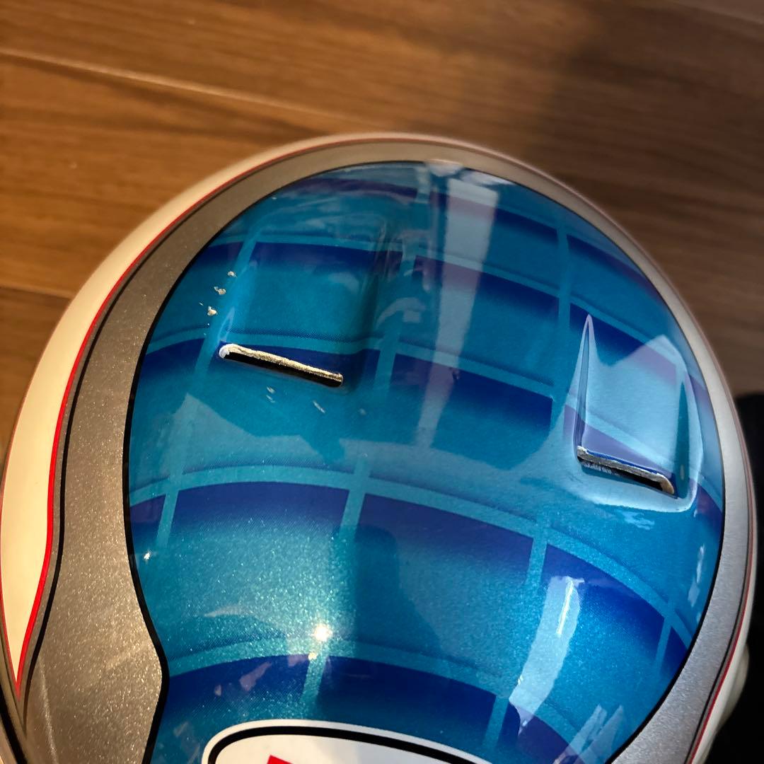 BELL ベル　フルフェイスヘルメット　60-61 青　シルバー