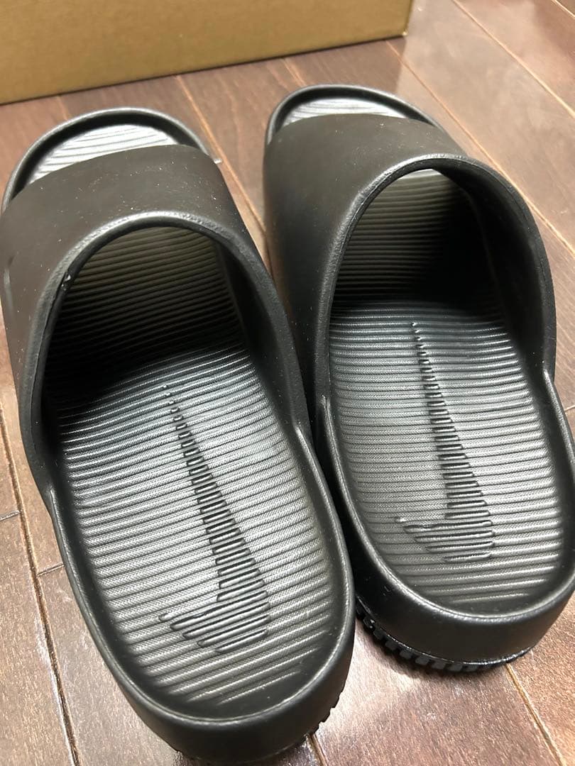 Nike ブラック スライドサンダル 10