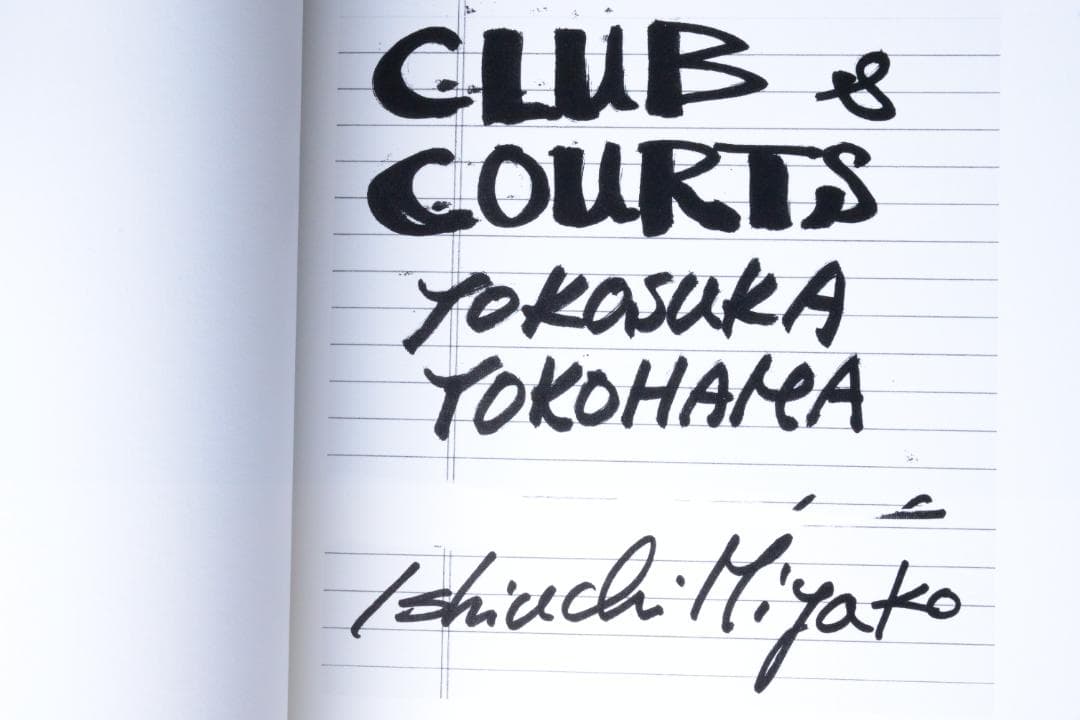 CLUB&COURTS YOKOSUKA YOKOHAMA /石内 都　再値下げ
