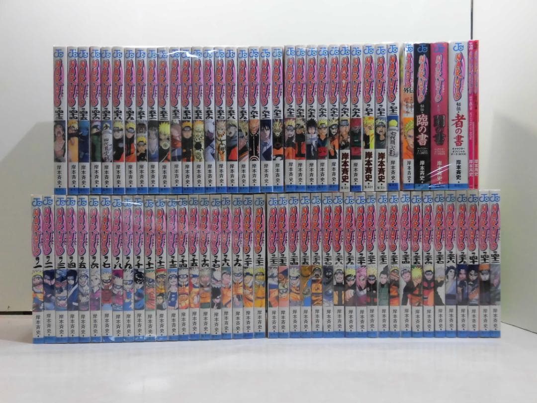 NARUTO全巻＋関連本6冊