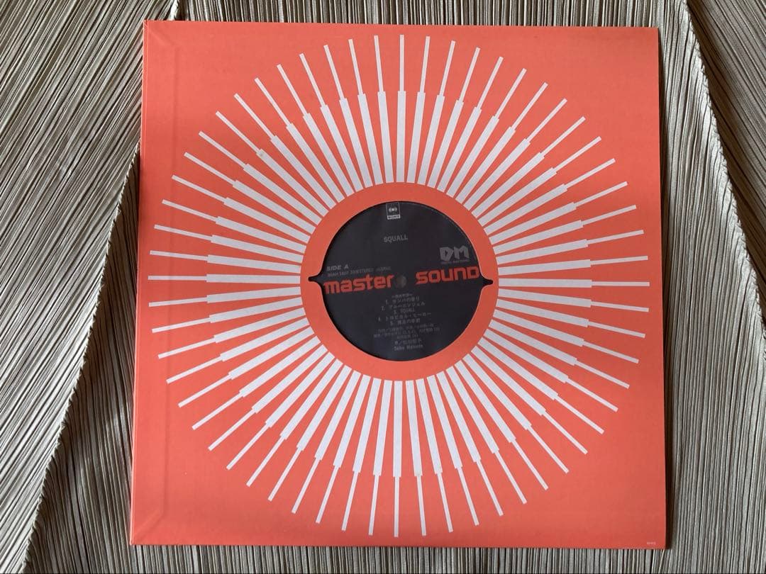 松田聖子「SQUALL」超希少 MASTER SOUND DM盤30AH1607