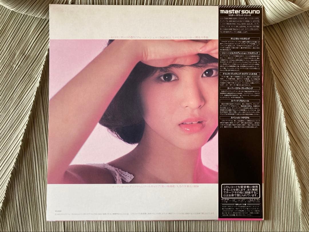 松田聖子「SQUALL」超希少 MASTER SOUND DM盤30AH1607