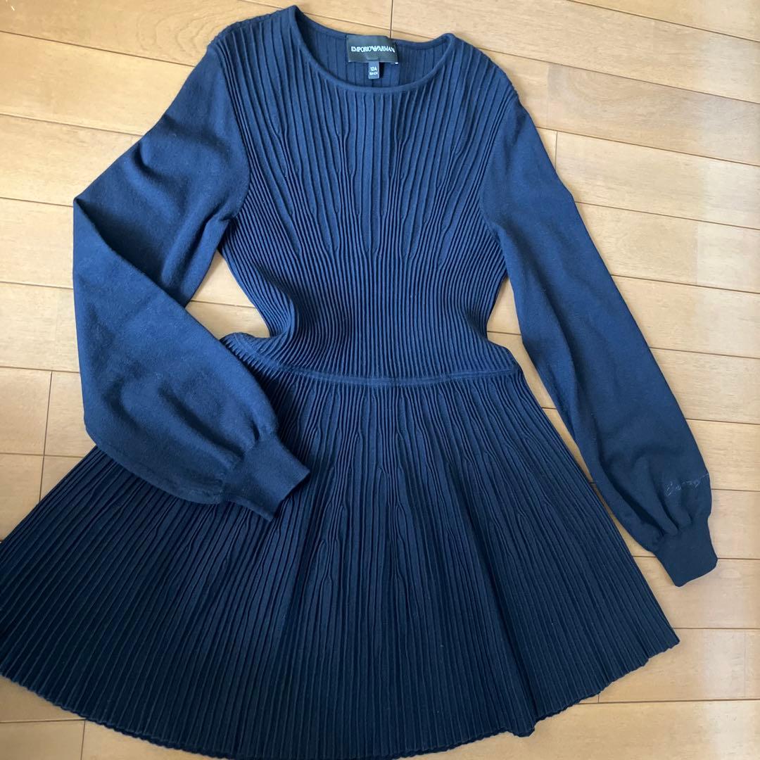 EMPORIO ARMANI ニットワンピース12A