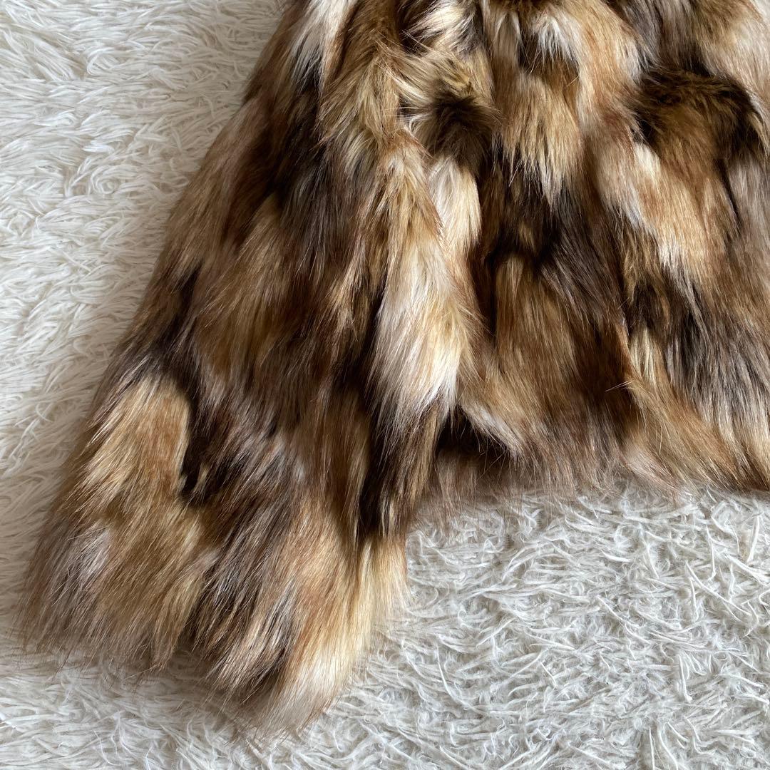 もののけseyto パッチワークフェイクファージャケット　2