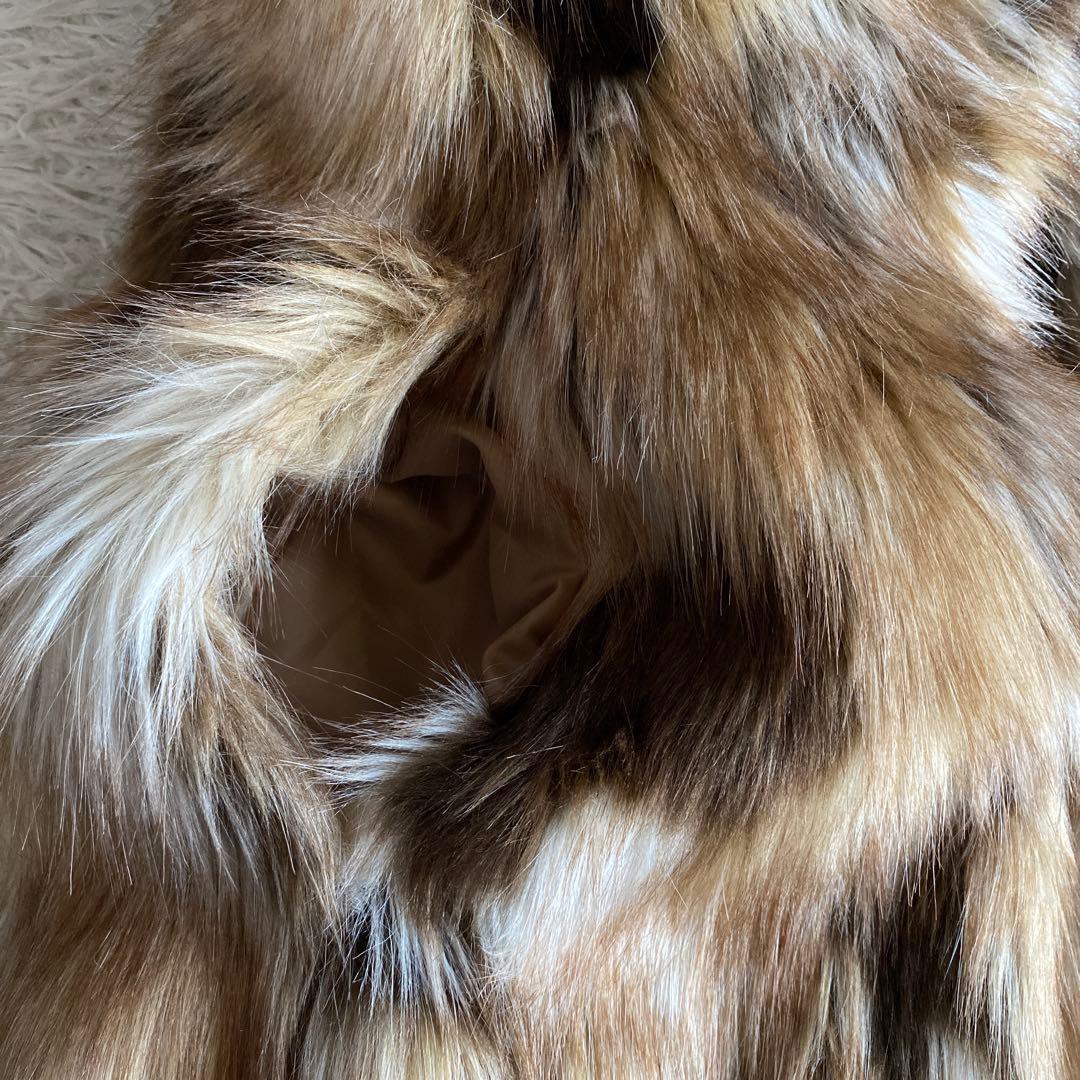 もののけseyto パッチワークフェイクファージャケット　2