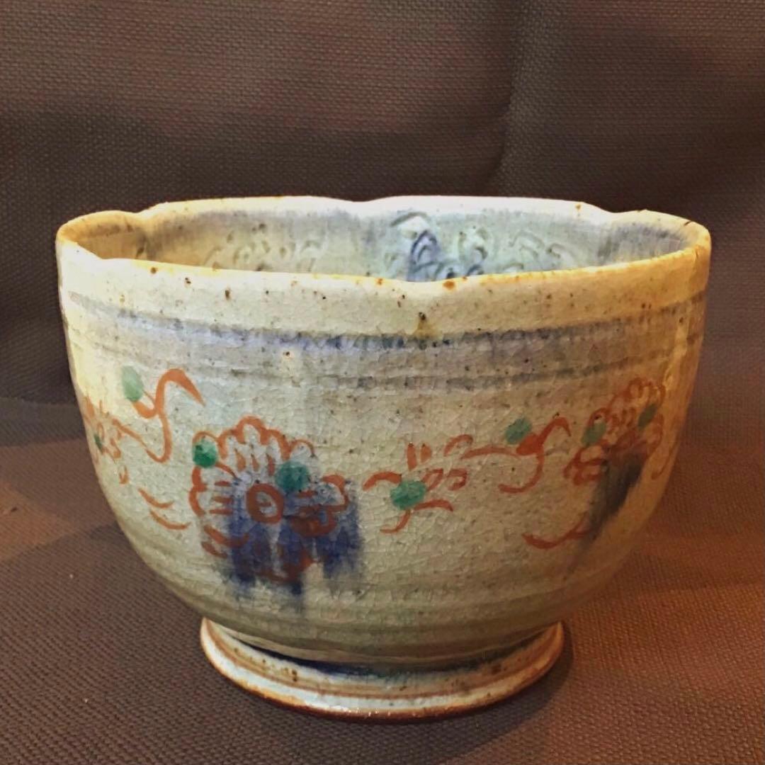 イムサエム　刻文彩色丼