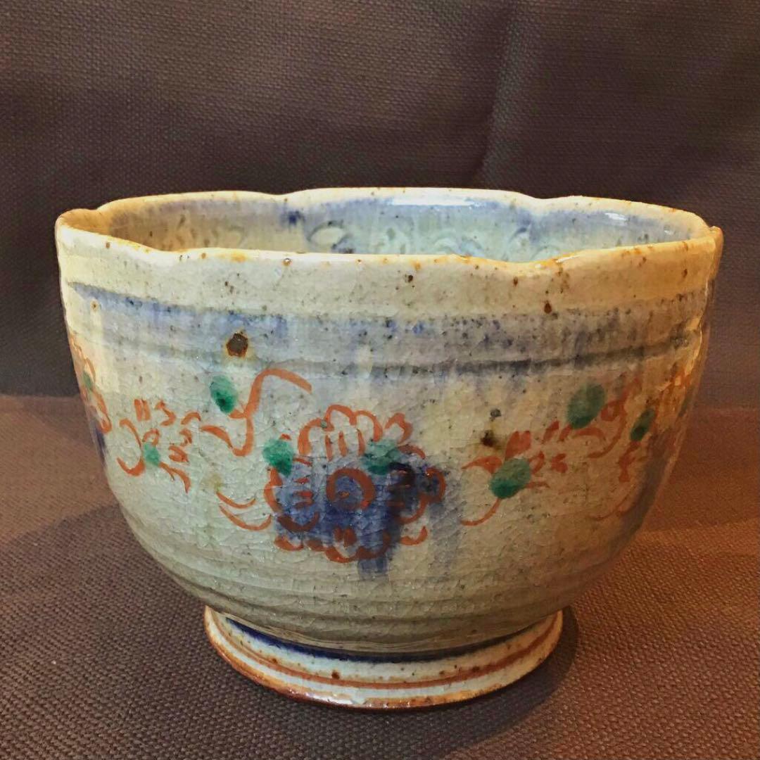 イムサエム　刻文彩色丼