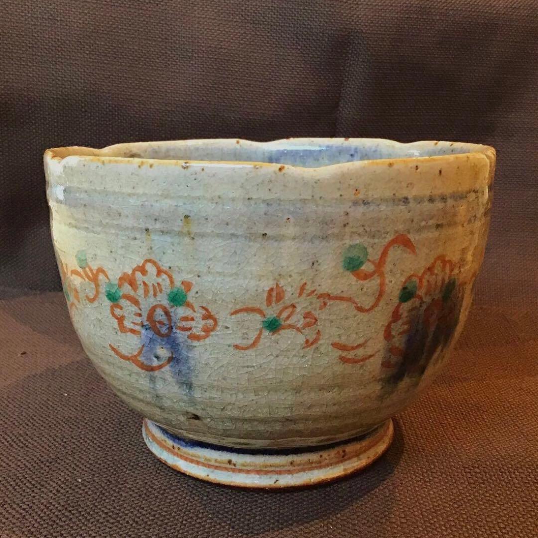 イムサエム　刻文彩色丼