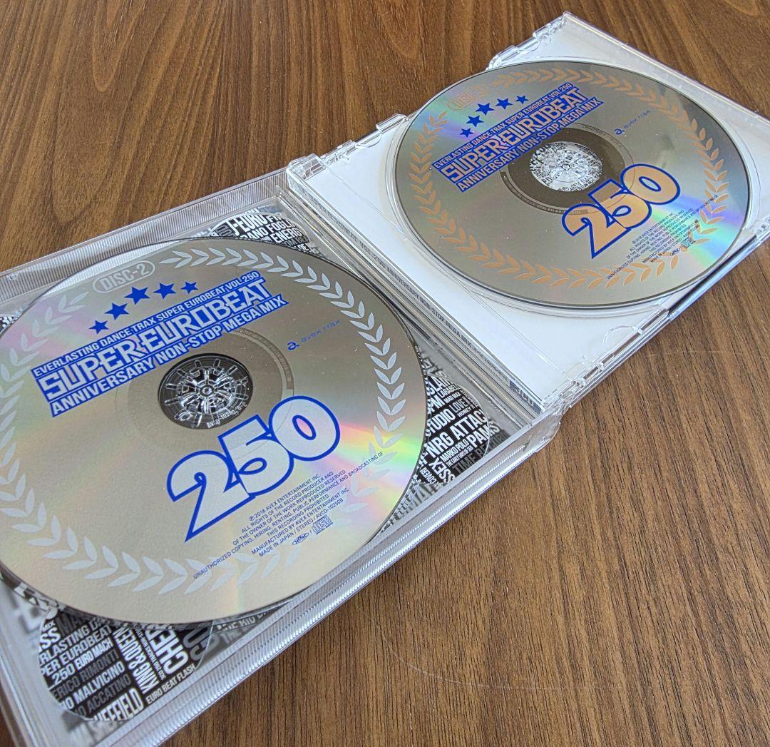 SUPER EUROBEAT 250 初回盤キラキラ仕様 スーパーユーロビート