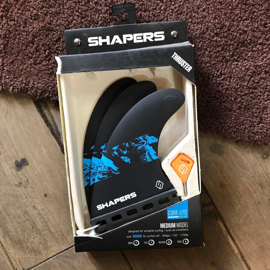 SHAPERS THRUSTER シェイパーズサーフボードフィン定価¥12500