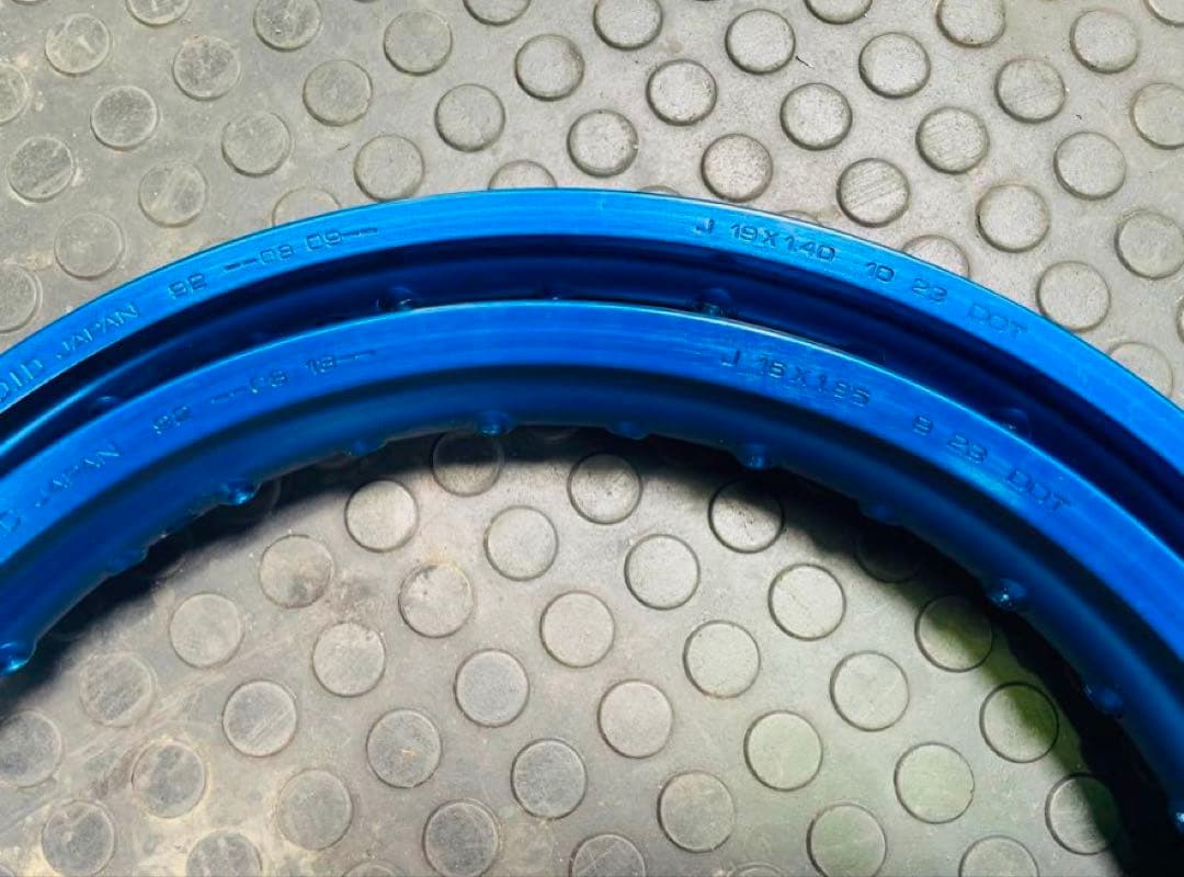 2025 ヤマハYZ85LW ラージホイール　前後リム　新車外し